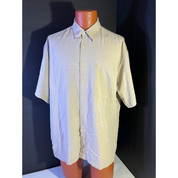 Mario Ferrari Large Button down short sleeved Shirt - Picture 1 of 7
